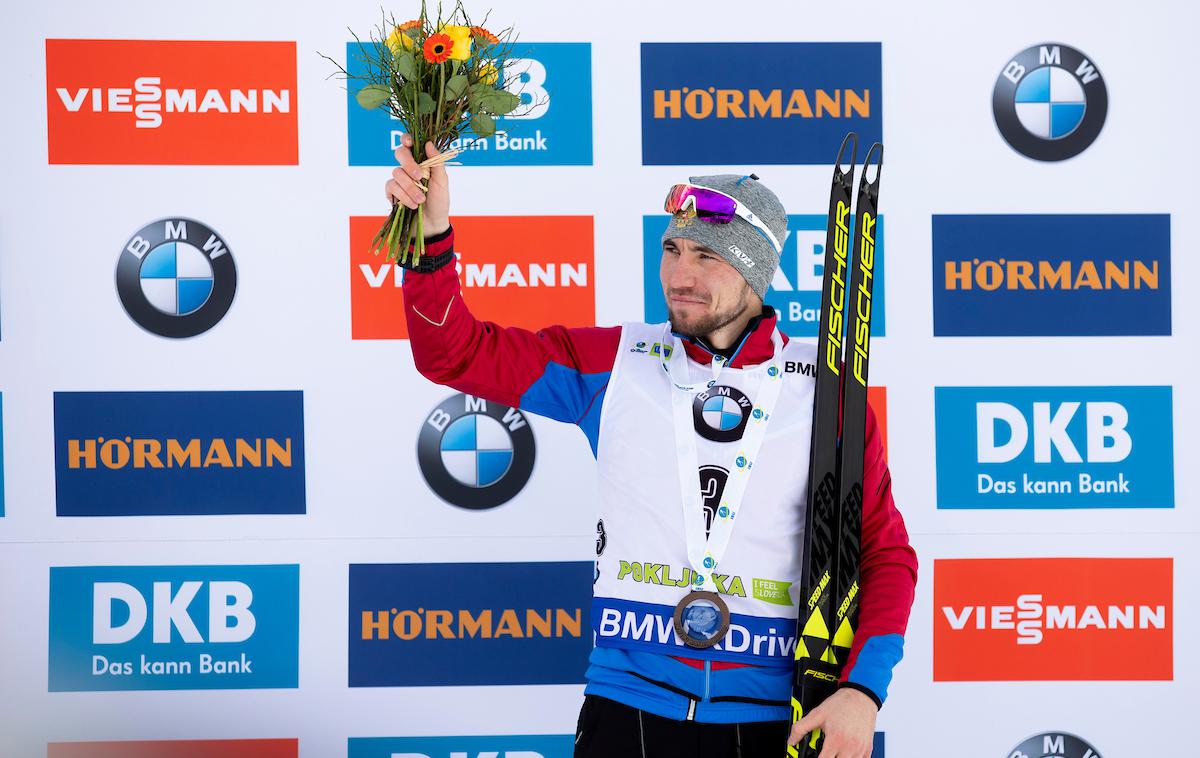 Aleksander Loginov | Ruski biatlonci, tudi Aleksander Loginov, ostajajo pod drobnogledom avstrijskih preiskovalcev. | Foto Urban Urbanc/Sportida