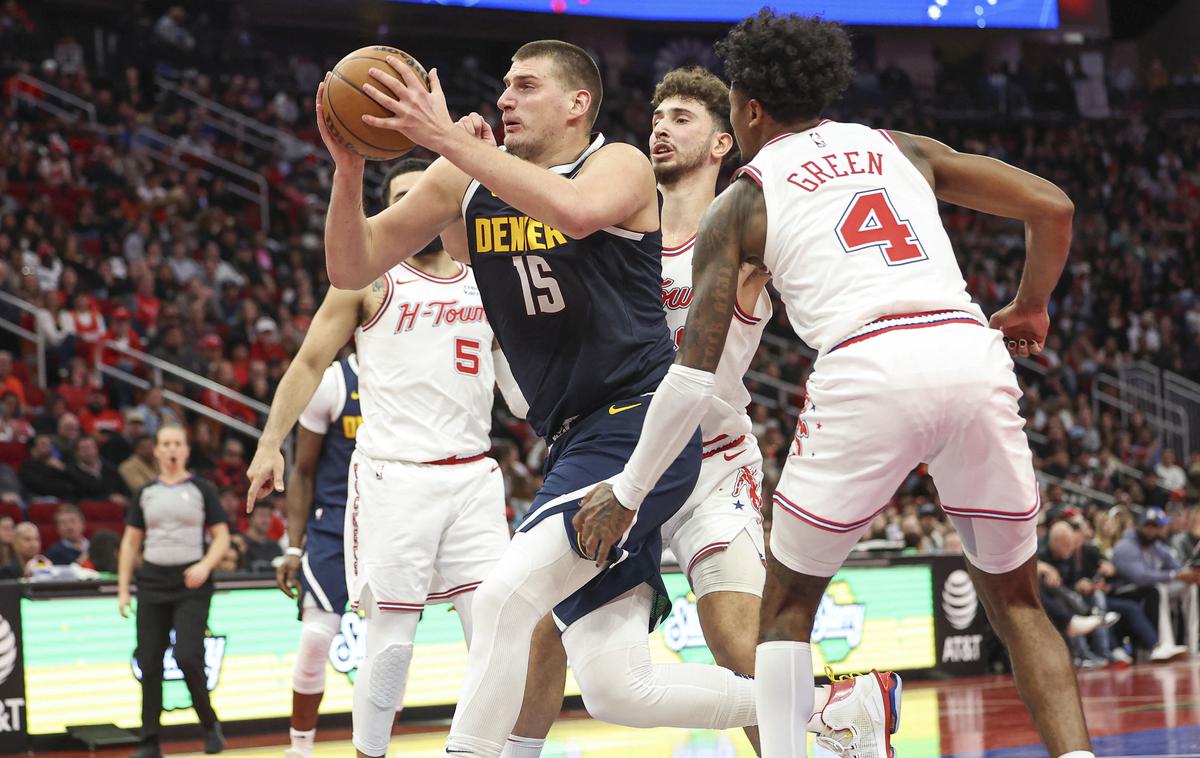 Nikola Jokić | Nikola Jokić je z Denverjem izgubil še četrtič na zadnjih petih tekmah. | Foto Reuters