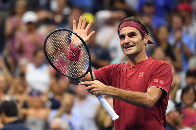 Roger Federer | Roger Federer je japonskega nasprotnika odpravil s 3:0 v nizih in zanesljivo napredoval v drugi krog. | Foto Reuters