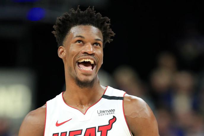 Jimmy Butler | Jimmy Butler se je spomnil na Luko Dončića. | Foto Gulliver/Getty Images