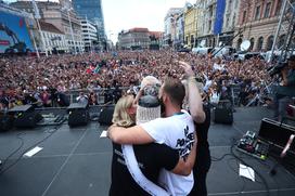 Baby Lasagna sprejem v Zagrebu