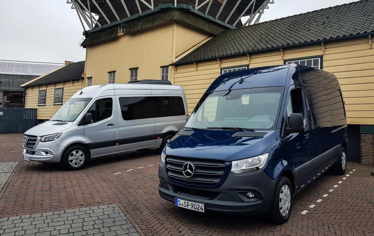 mercedes-benz sprinter | Foto Gašper Pirman