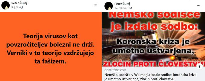 Vse objave ravnatelja OŠ Prebold, ki jih omenjamo v tem prispevku, so javne in jih lahko tako vidi vsak, ki ima dostop do družbenega omrežja Facebook. | Foto: Matic Tomšič / Posnetek zaslona