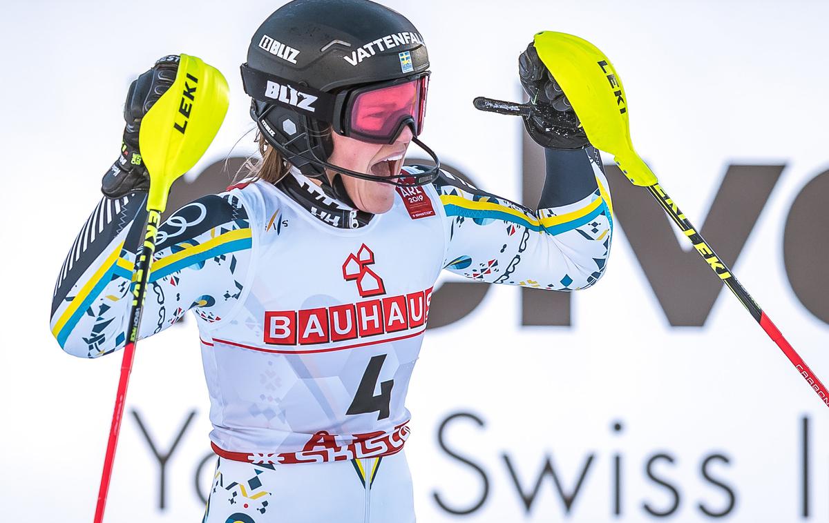 Anna Swen Larsson | Anna Swenn-Larsson bo morala izpustiti sobotni in nedeljski slalom v Leviju. | Foto Sportida