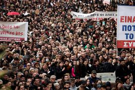 protesti Grčija