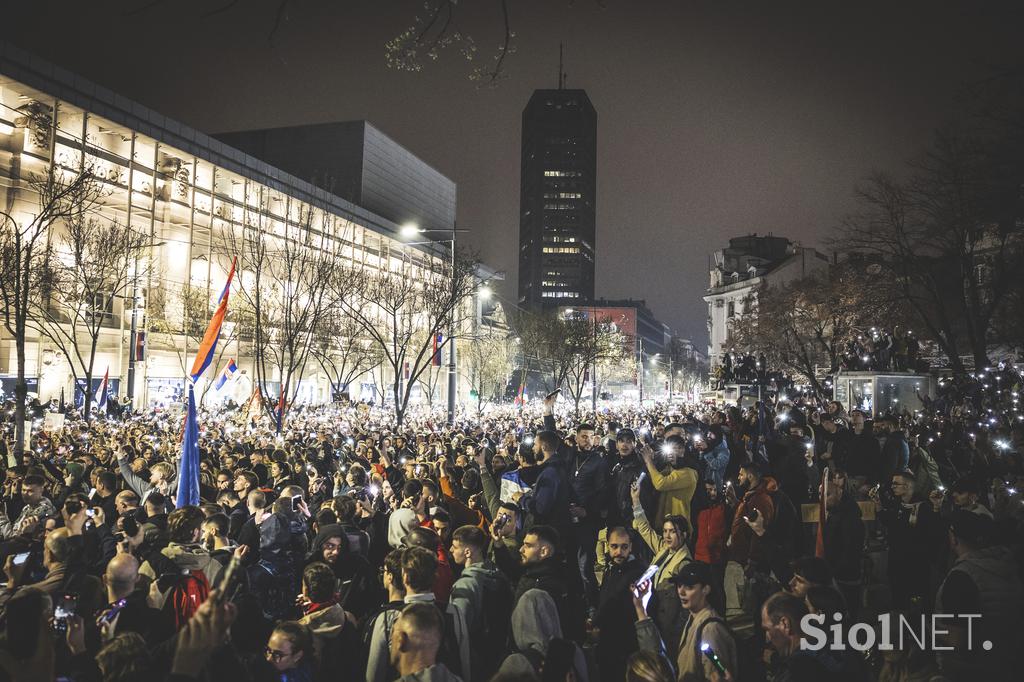 Protesti Beograd 15.03