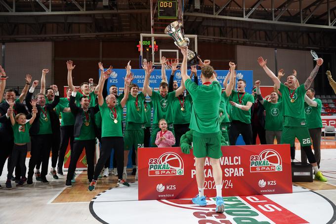 Cedevita Olimpija je 23. osvojila pokalno tekmovanje. | Foto: Filip Barbalić/www.alesfevzer.com