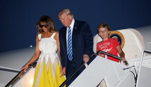 Melania se je zahvalila hčerki Hillary Clinton