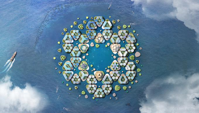 oceanix Koreja | Foto: OCEANIX/BIG-Bjarke Ingels Group/Cover Images