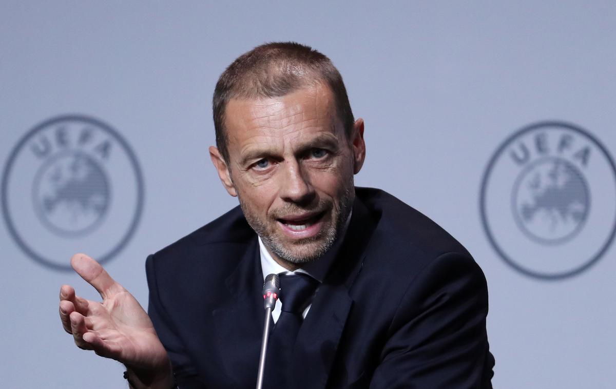 Aleksander Čeferin Uefa | Ruska nogometna zveza (FUR) naj bi se sestala še danes, da bi razpravljala o izstopu iz evropskega združenja Uefa ter priključitvi azijski zvezi AFC. | Foto Reuters