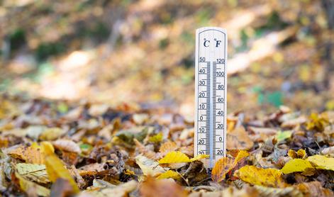 Letošnji november drugi najtoplejši do zdaj