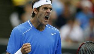 Del Potro potrdil udeležbo na OP Francije