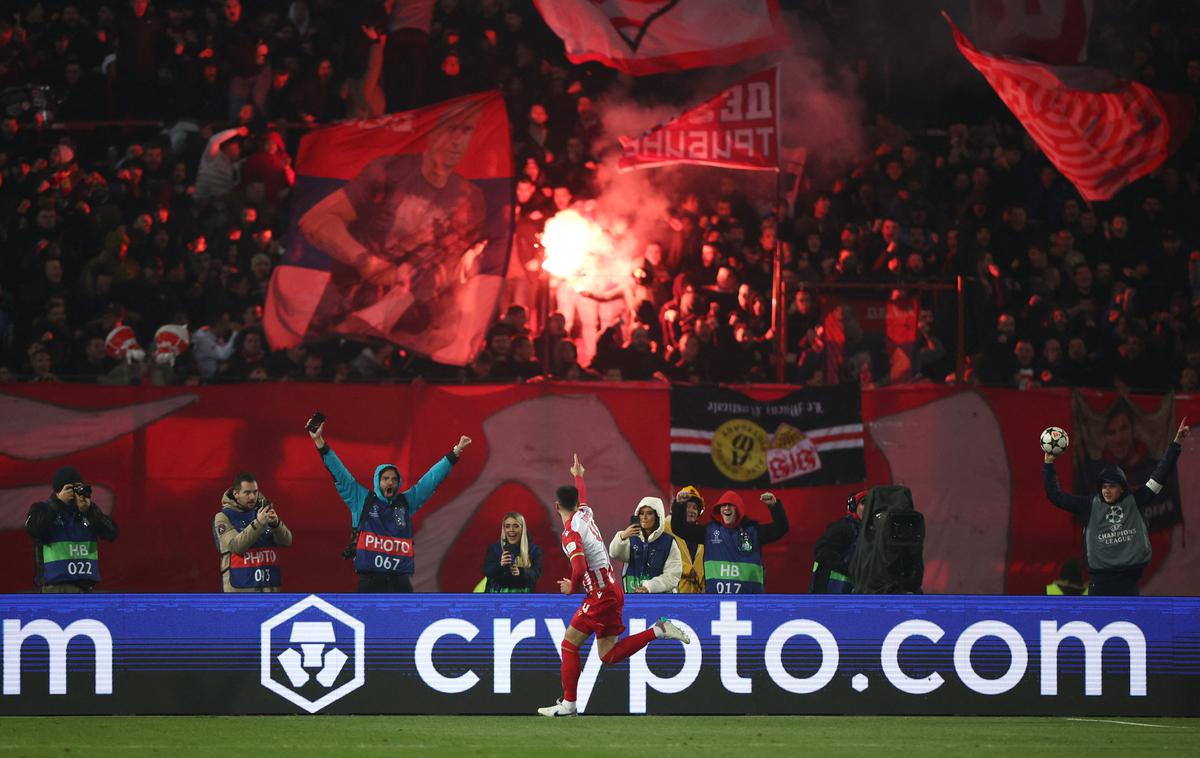 Crvena zvezda Stuttgart | Crvena zvezda je edino zmago v tej evropski sezoni v ligi prvakov dosegla proti Stuttgartu. | Foto Reuters