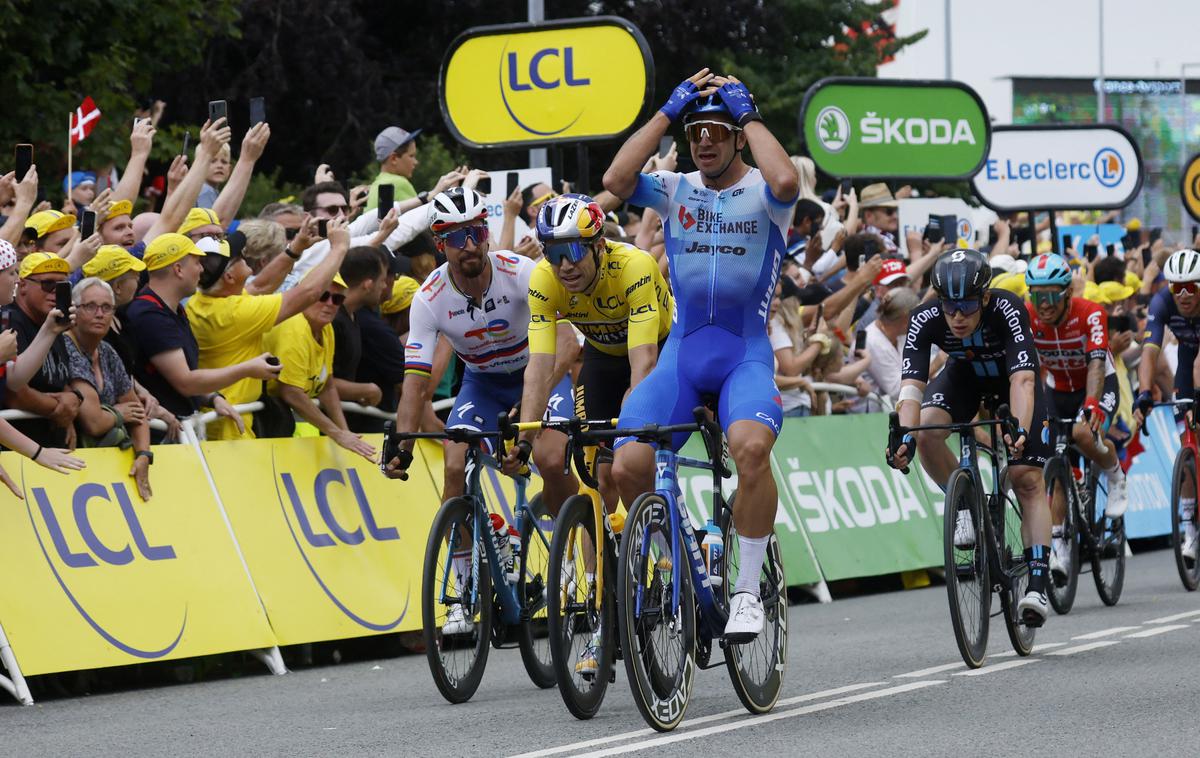 Dylan Groenewegen, TDF22 | Dylan Groenewegen je zmagovalec tretje etape Dirke po Franciji. | Foto Reuters