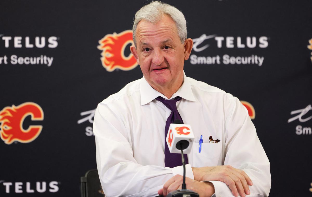 Darryl Sutter Calgary Flames | Darryl Sutter je bil izbran za trenerja leta lige NHL | Foto Guliverimage