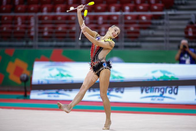 Vedenejeva je na dobri poti v finale mnogoboja.  | Foto: AP / Guliverimage