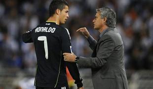 Mourinho spet zbodel Cristiana Ronalda