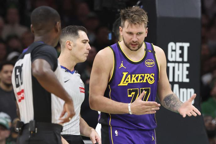 Luka Dončić Los Angeles Lakers | Luka Dončić je z LA Lakers izgubil prvič po osmih zaporednih zmagah. | Foto Guliverimage