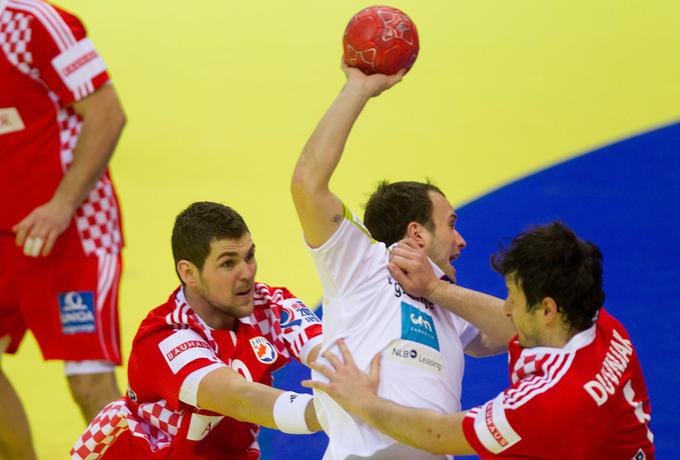 S sosedi Hrvati je odigral ogromno dvobojev. V zadnjih letih je Slovenija po njegovem mnenju močnejša od večkratnih olimpijskih prvakov. | Foto: Vid Ponikvar