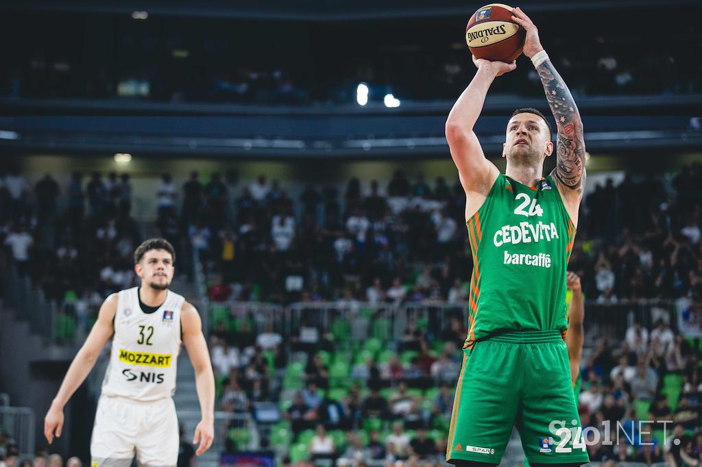 ABA liga: Cedevita Olimpija - Partizan