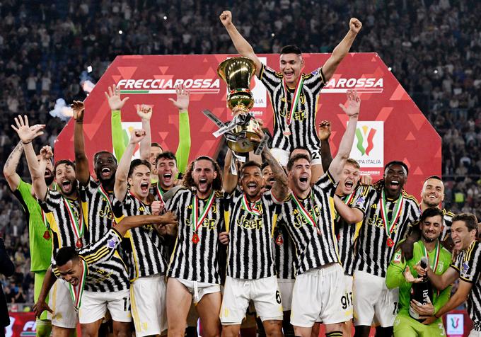 Juventus je v prejšnji sezoni osvojil pokalno lovoriko. | Foto: Reuters