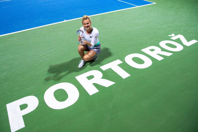 finale Portorož Siniakova | Lani je turnir v Portorožu osvojila Čehinja Katerina Siniakova . | Foto Matic Klanšek Velej/Sportida