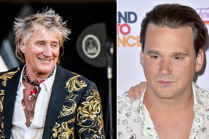 Rod in Sean Stewart | Rod Stewart in njegov sin Sean sta priznala krivdo za fizični napad na varnostnika. | Foto Guliverimage/AP/Imago Lifestyle