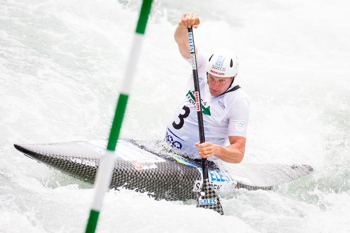 Benjamin Savšek je osvojil peto mesto. | Foto: Žiga Zupan/Sportida