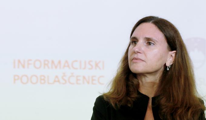 Mojca Prelesnik, vodja informacijskega pooblaščenca | Foto: STA ,