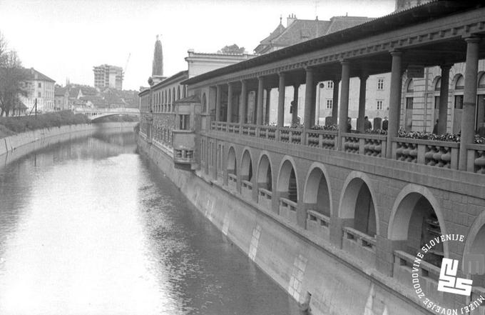 Plečnikove arkade | Foto: Muzej novejše zgodovine Slovenije