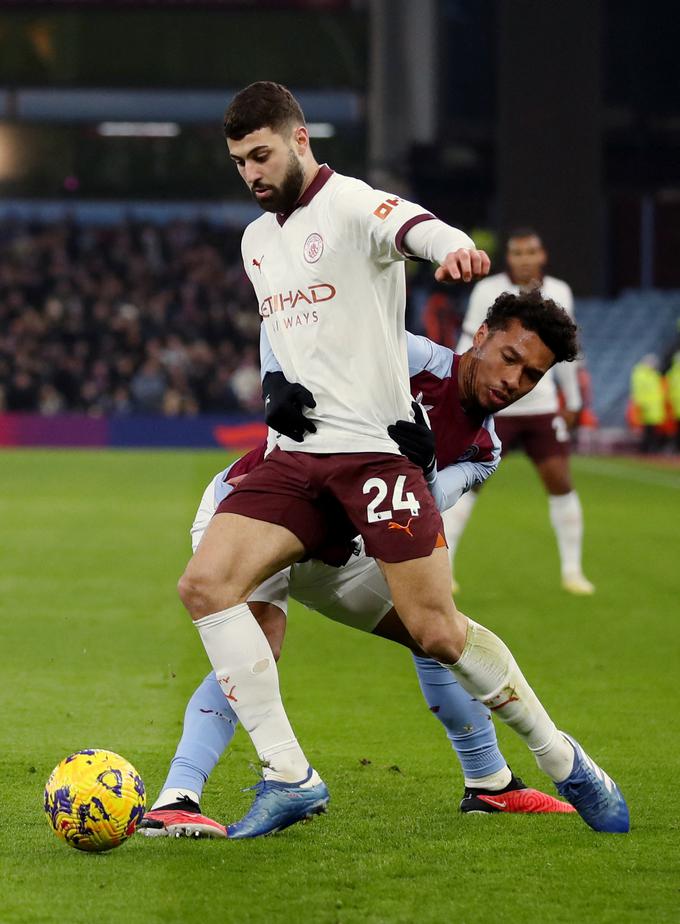 Joško Gvardiol za nastop na srečanju v Birminghamu ni prejel visokih ocen. | Foto: Reuters