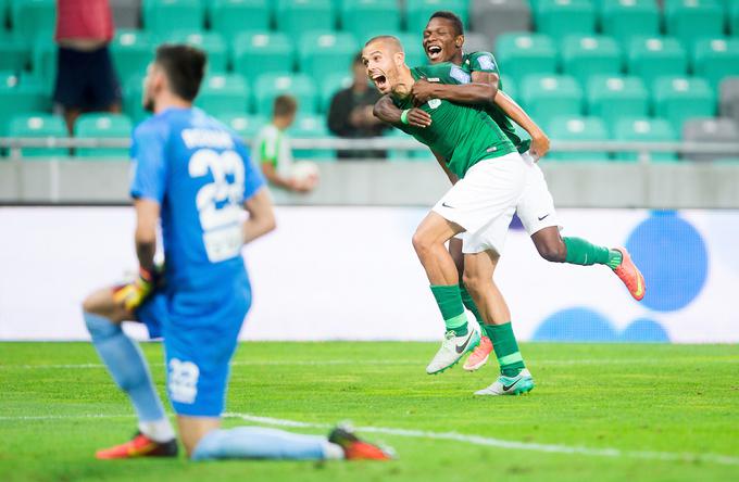 Ricardo Alves je v drugem polčasu navdušil z dvema goloma. | Foto: Vid Ponikvar