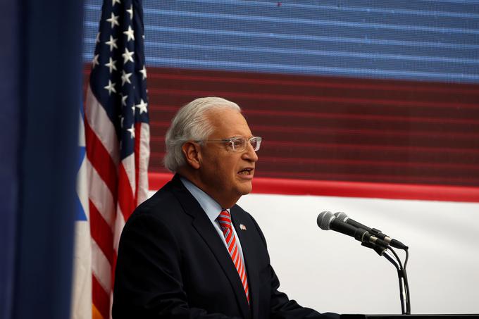 Ameriški veleposlanik v Izraelu David Friedman se iz Tel Aviva seli v Jeruzalem. | Foto: Reuters