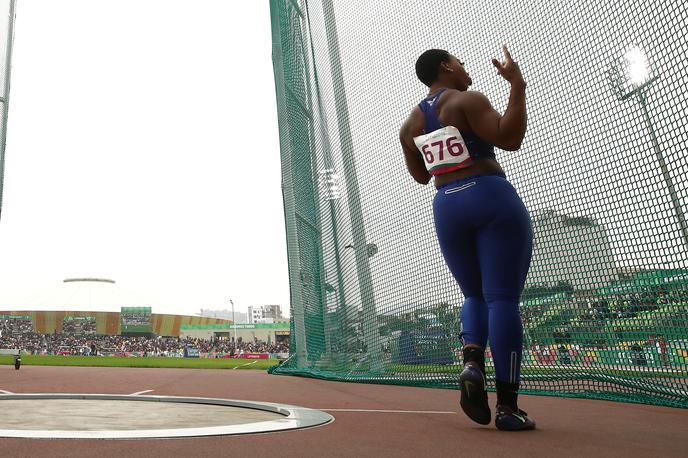 Gwendolyn Berry | "Nekdo se mora zavzeti za vse krivice, ki se dogajajo v Združenih državah Amerike in ki jih predsednik le še poslabšuje," je prepričana ameriška atletinja Gwendolyn Berry. | Foto Guliver/Getty Images