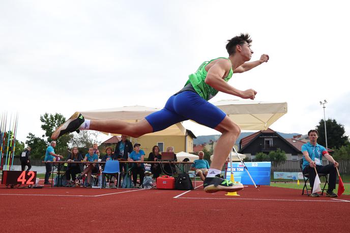 Tom Teršek | Tom Teršek navdušil v metu kopja. | Foto Aleš Fevžer