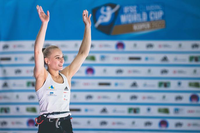 Janja Garnbret 2022 | Janja Garnbret je v polfinalu pokazala svojo premoč. | Foto Grega Valančič/Sportida