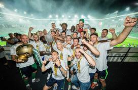 Olimpija Pokal Slavje Nogomet Finale Stožice