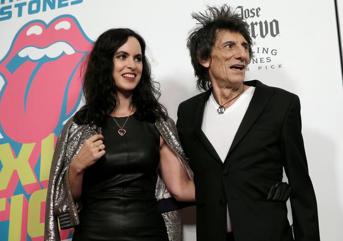 Ron Wood z ženo Sally Humphreys | Foto: Reuters