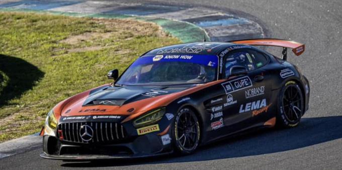 Mercedes AMG GT4 slovenske ekipe Lema Racing | Foto: Lema Racing