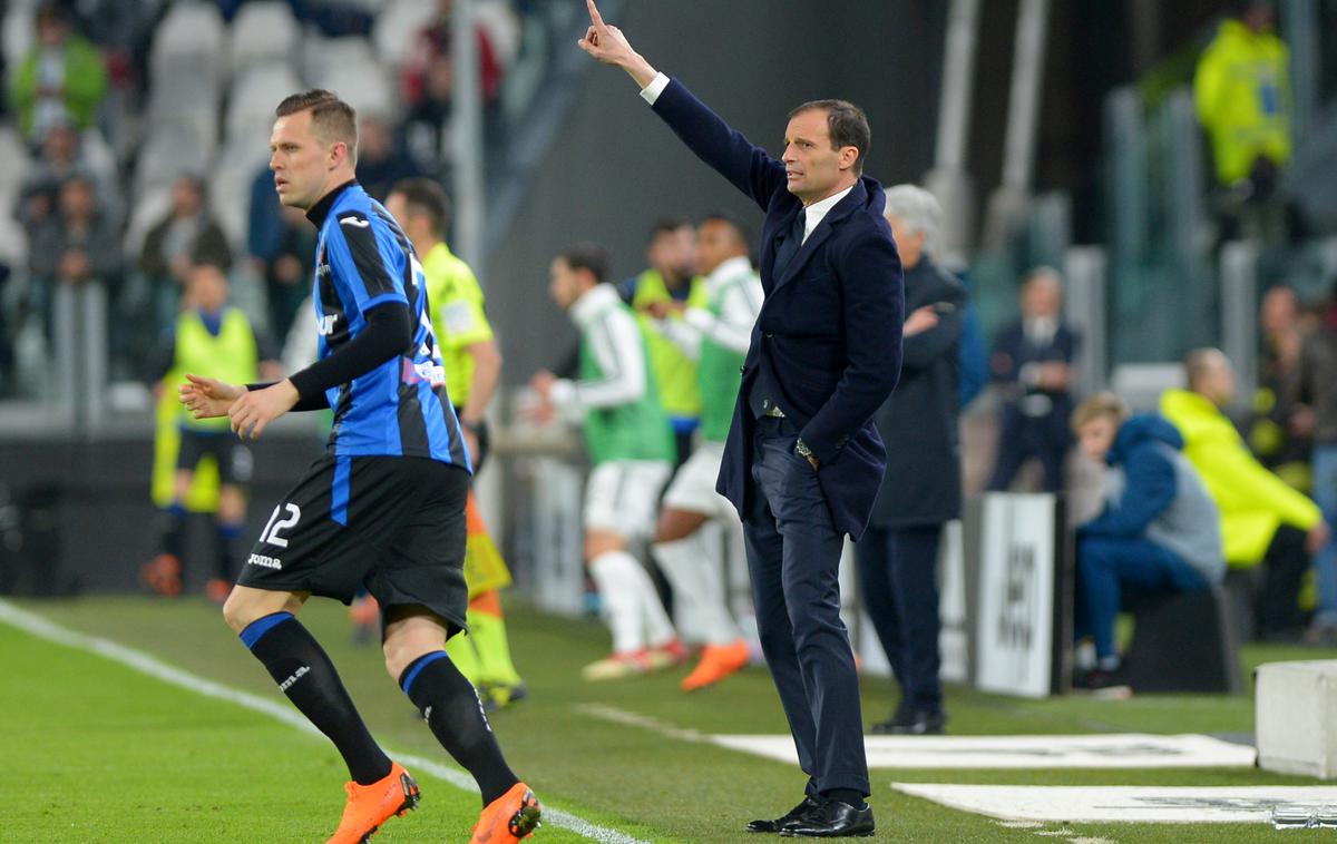 Josip Iličić Massimo Alegri  Atalanta | Foto Reuters