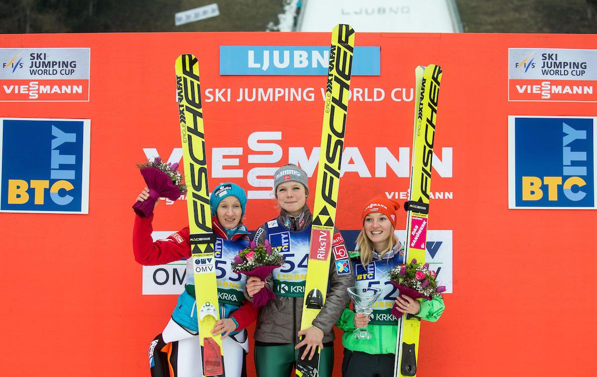 skoki ženske Ljubno | Foto Vid Ponikvar