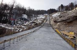 Planica vse lepša, skakalnica nared junija