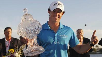 McIlroy prevzel vodilno vlogo med golfisti