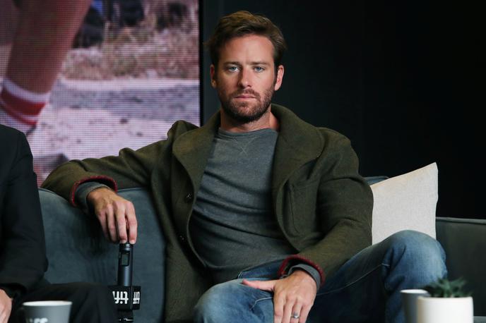 Armie Hammer | Ker naj bi imel fetiš na kanibalizem, je morda ogrožena njegova igralska kariera. | Foto Reuters