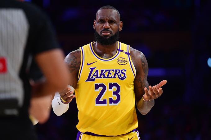 LeBron James je dal 23 točk. | Foto: Reuters