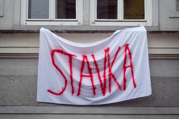 Stavka | Foto Matej Povše