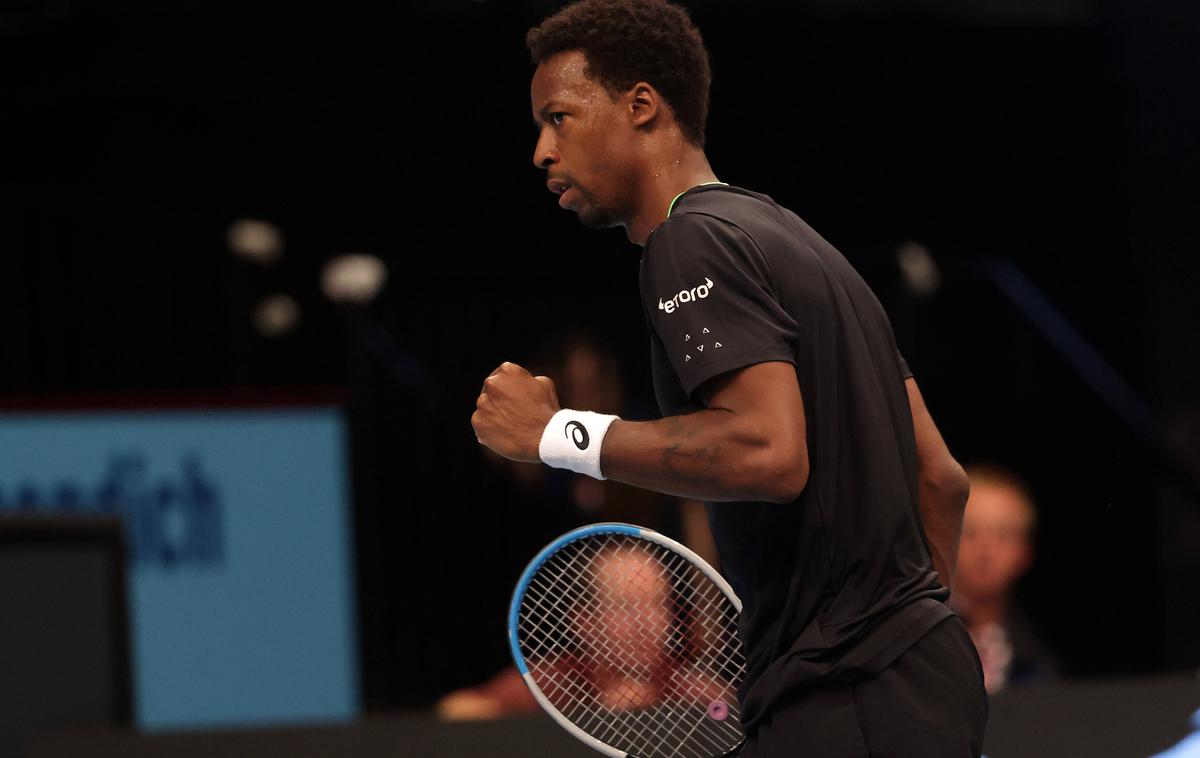 Gael Monfils | Gael Monfils se je uvrstil v drugi krog. | Foto Guliverimage