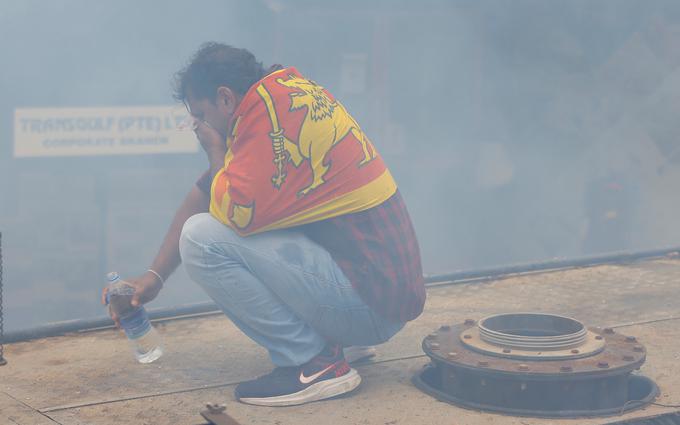 Šrilanka protesti | Foto: Reuters