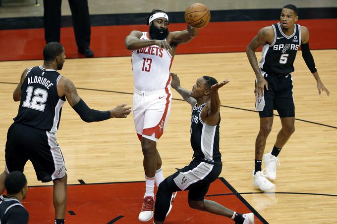 James Harden se je v noči na sredo vrnil pod koše. | Foto: Reuters