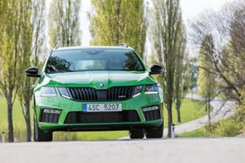 Škoda octavia RS 245 - prva vožnja